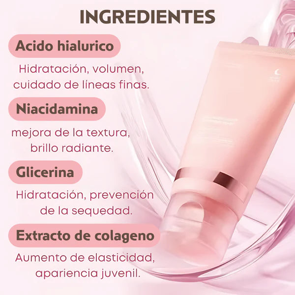 Mascarilla de Colágeno Nocturna | Despertá con la piel RADIANTE